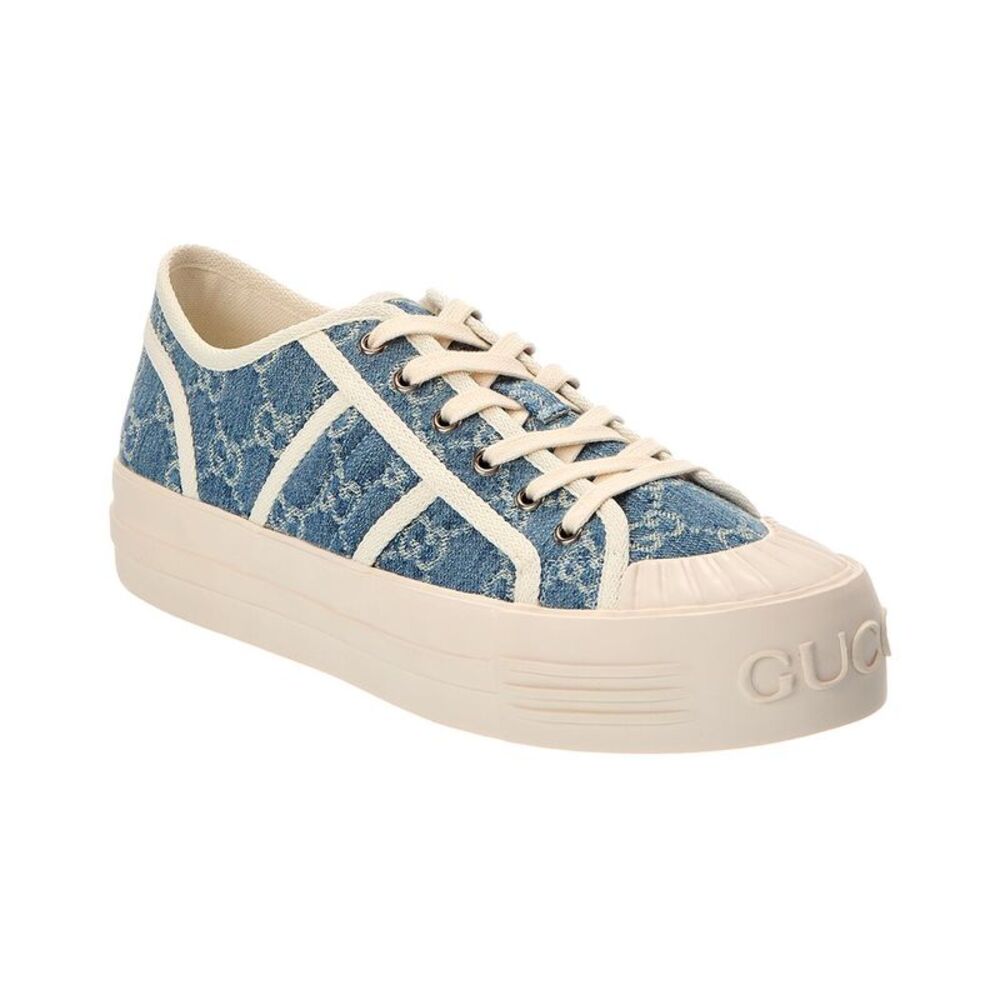 Gucci Chunky Gg Canvas Sneaker, Blue